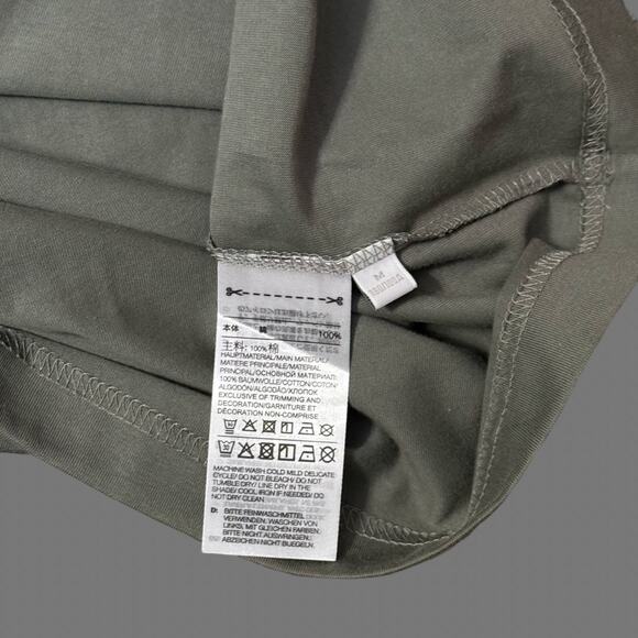 adidas Y3 Boxy Tee Size M Oversized Fit Green NWT IP7711 - Picture 6 of 11